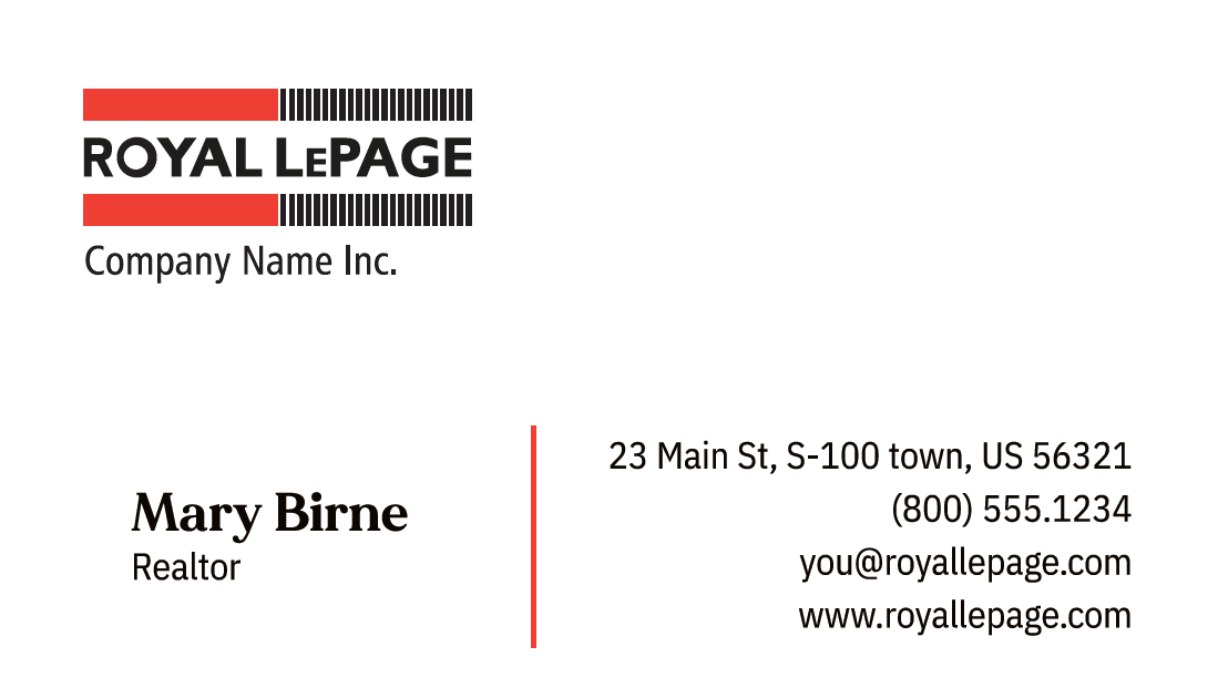 Royal Lepage | Business Card | Premium
