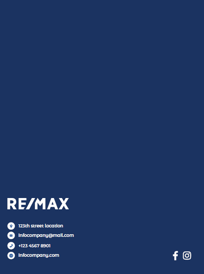 Presentation Folder Remax | Custom | Luxury