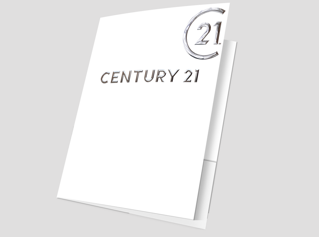 Pack  25 Presentation Folders Century 21  | Generic | Luxury