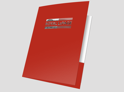 Royal LePage Presentation Folders with Embossed Foil (25 pack)