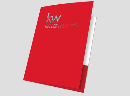 Pack  25 Presentation Folders Keller Williams | Generic | Luxury