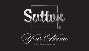 Luxury  Business card Horizontal Sutton- HBC -007