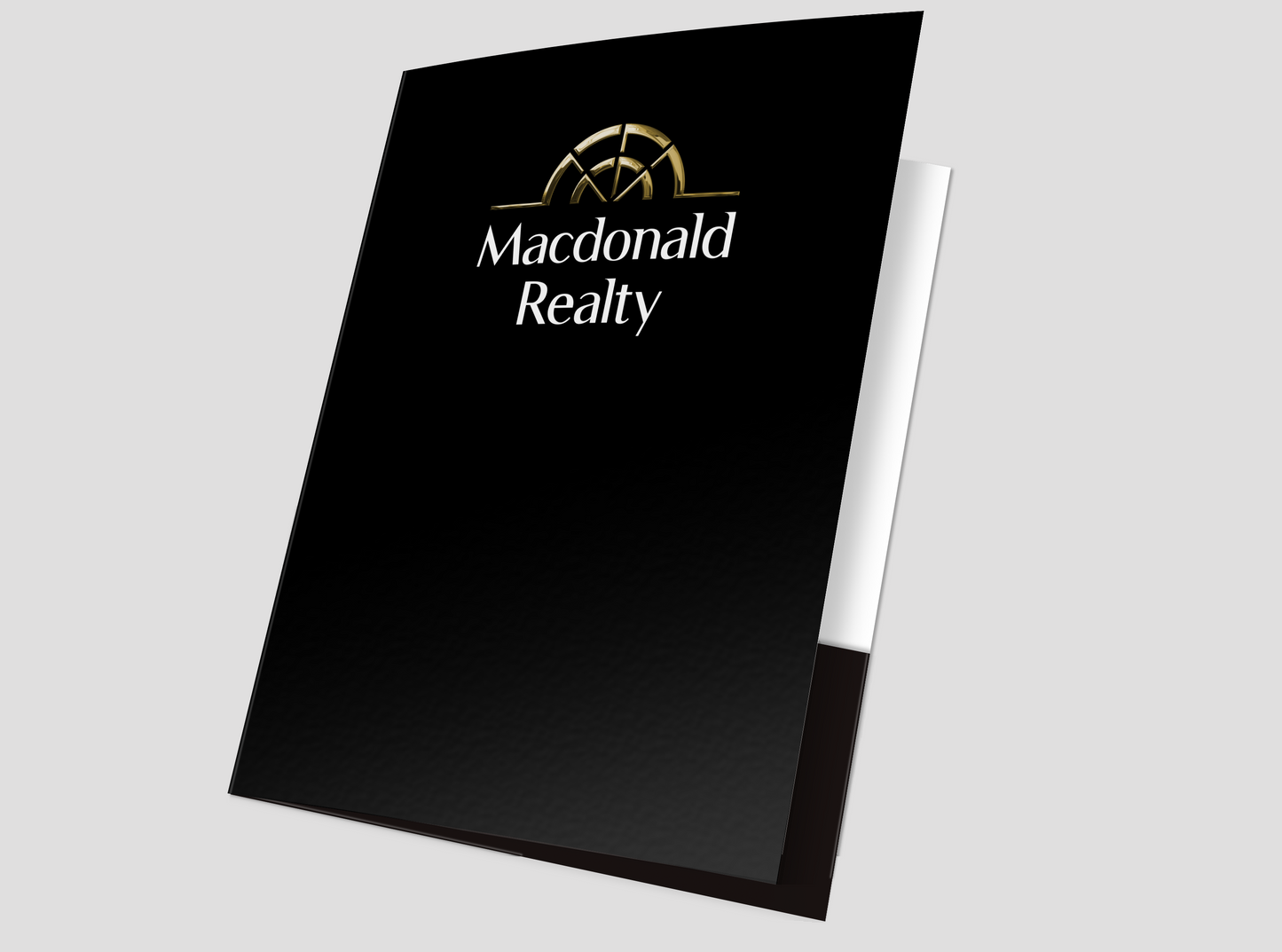 Macdonald Realty Presentation Folders with Embossed Foil (25 pack)