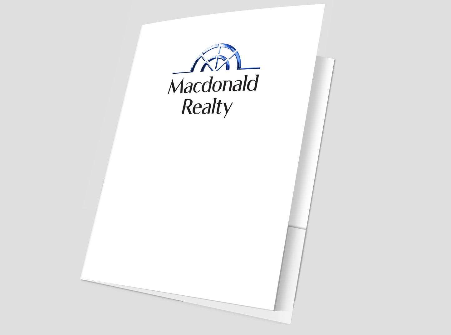 Macdonald Realty Presentation Folders with Embossed Foil (25 pack)