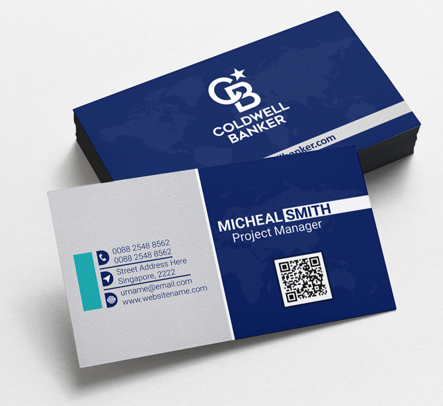 Coldwell Banker  Soft Touch Laminated Business Cards