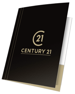 Century 21 Custom Presentation Folder Printing with Soft touch laminating - 015