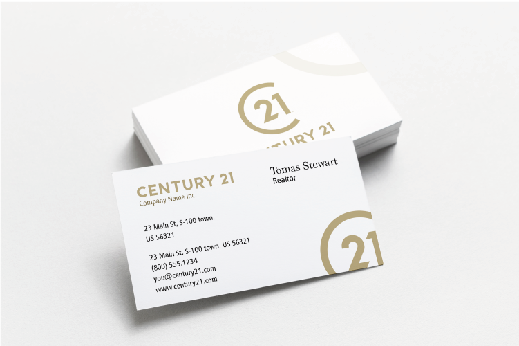 Business Card Century 21  | Custom | Soft Touch