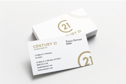 Business Card Century 21  | Custom | Soft Touch