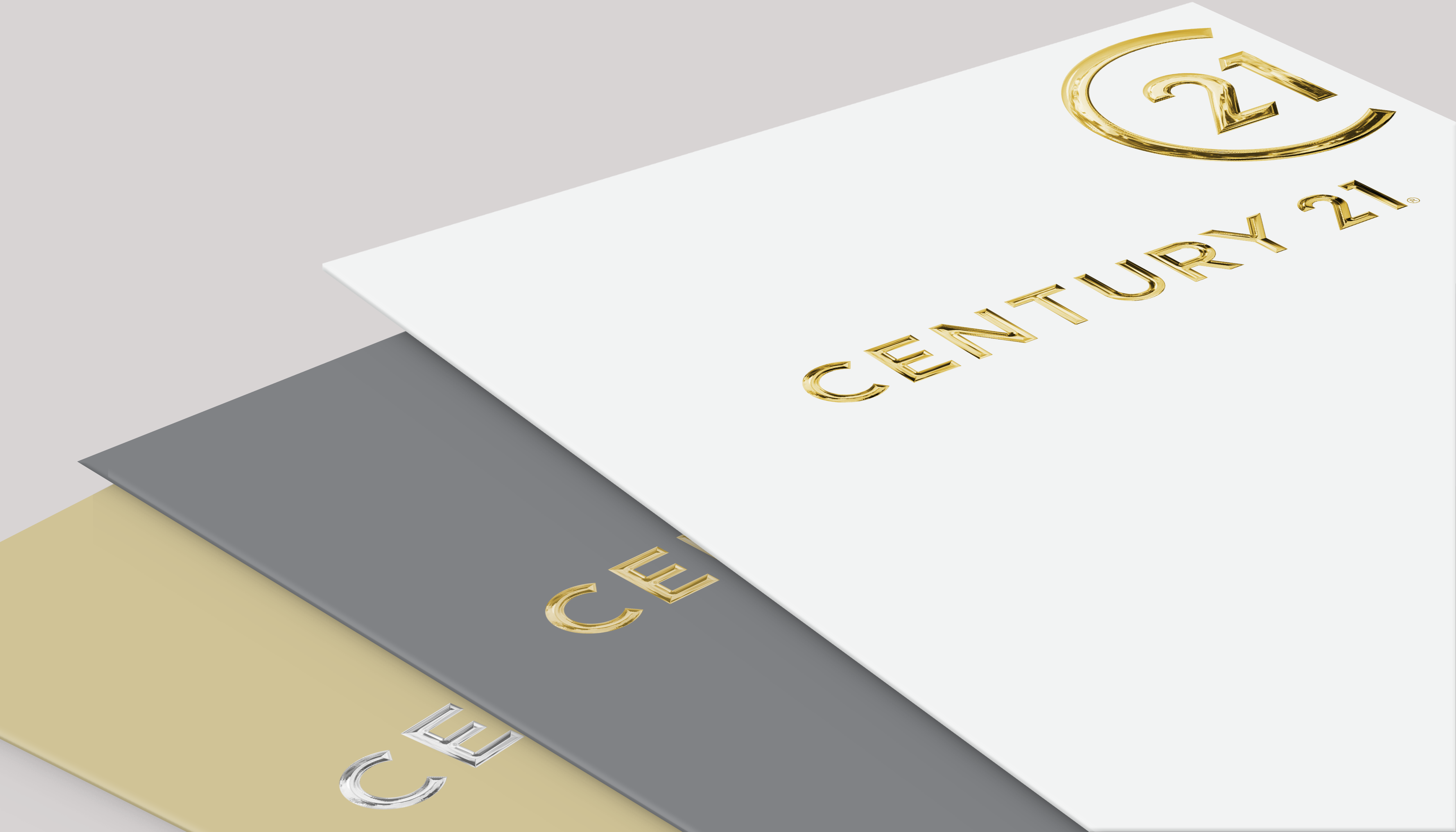 Pack  25 Presentation Folders Century 21  | Generic | Luxury