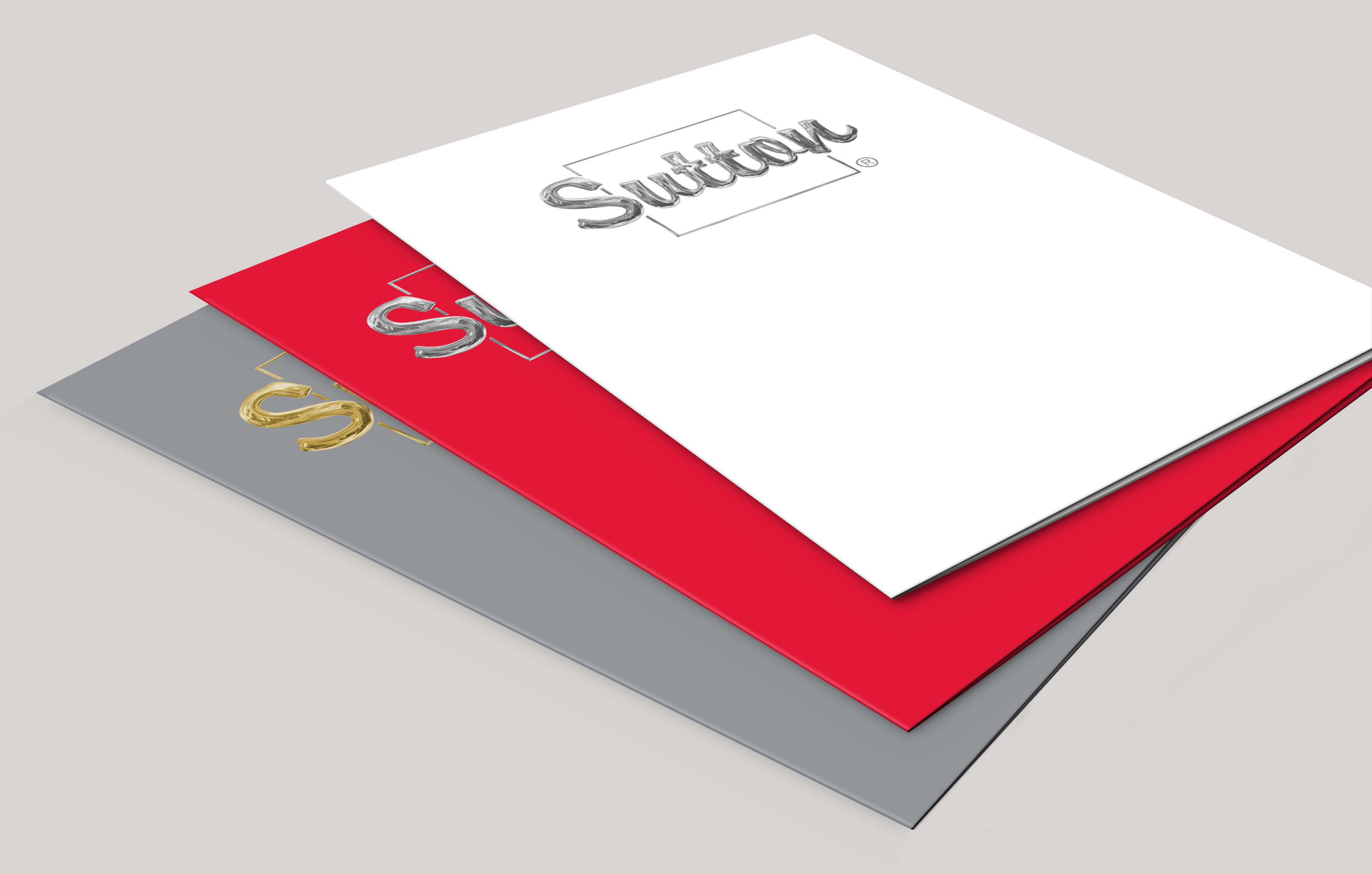 Sutton Presentation Folders with Embossed Foil (25 pack)