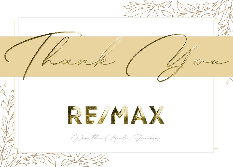 Thank you Cards Remax