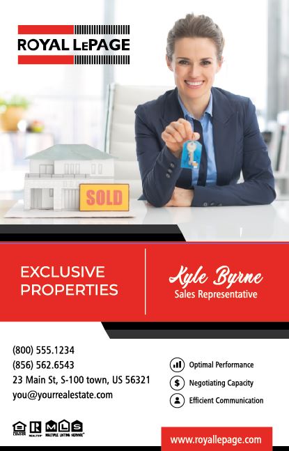 Postcard Printing Royal Lepage