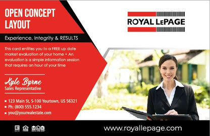 Postcard Printing Royal Lepage